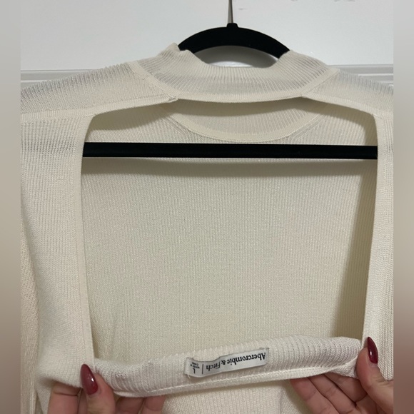Abercrombie & Fitch Turtleneck Bodysuit w/ Open Back - Picture 3 of 3
